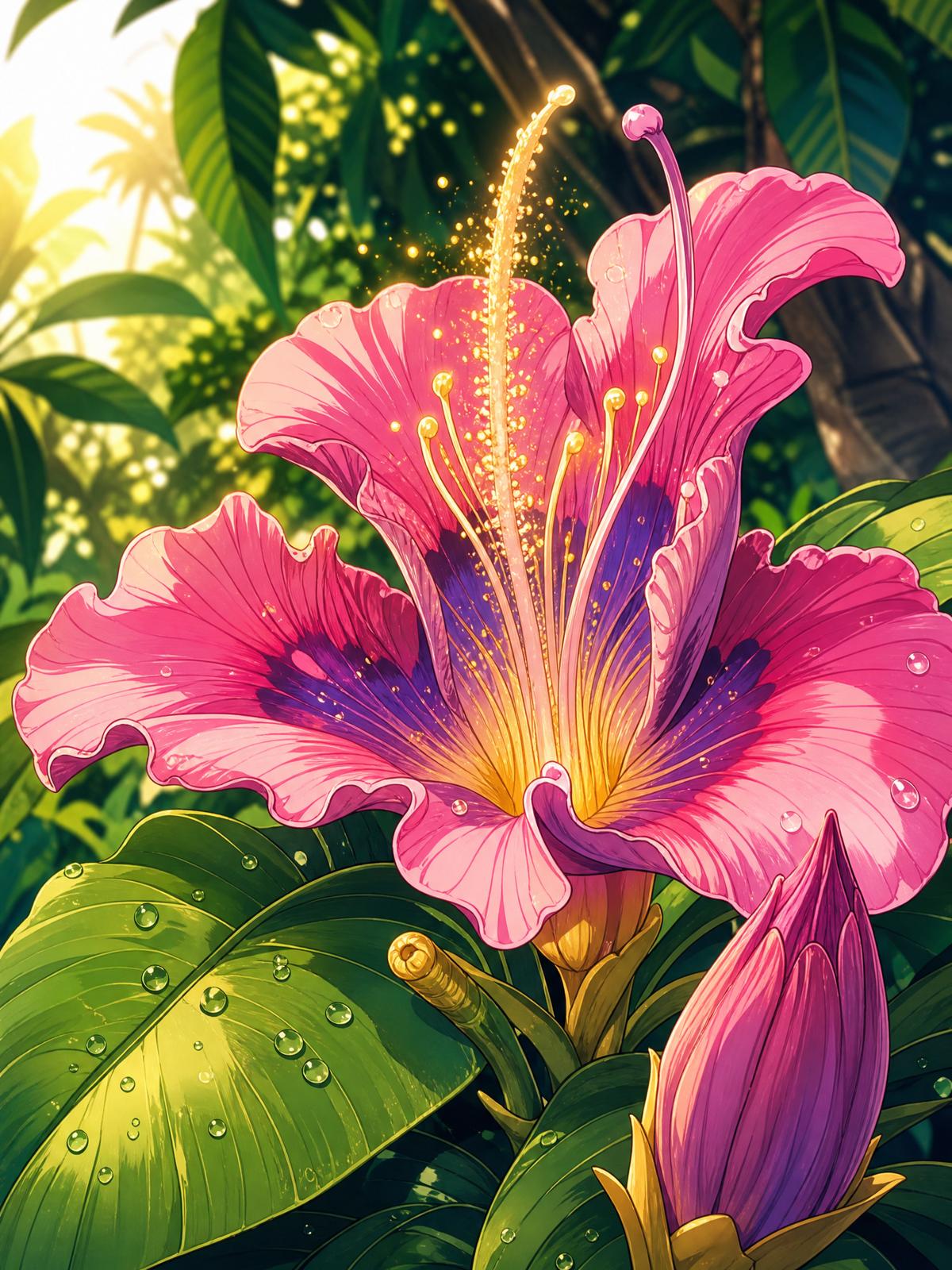 呦呦视频【呦呦视频植物视频】热带雨林珍稀兰花完整开花视频教程